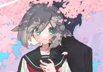 ［Spring is in the air.］